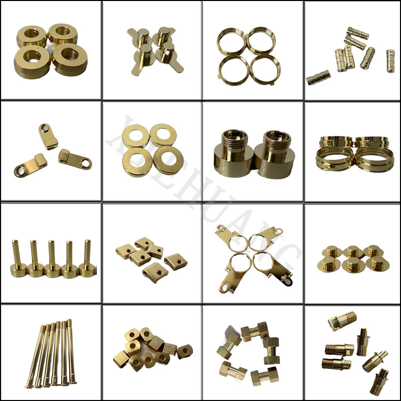 Bahagian tembaga CNC